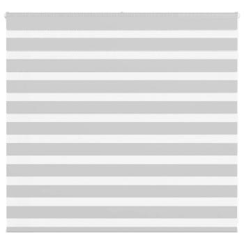 ARDEBO.de - Zebrarollo Hellgrau 160x100 cm Stoffbreite 155,9 cm Polyester