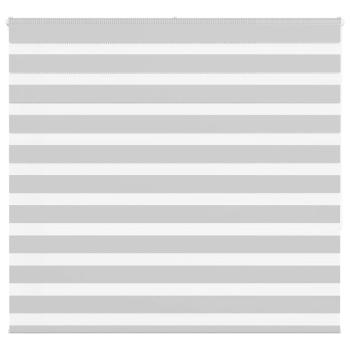 ARDEBO.de - Zebrarollo Hellgrau 160x150 cm Stoffbreite 155,9 cm Polyester