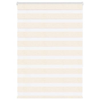 ARDEBO.de - Zebrarollo Marmorbeige 115x150cm Stoffbreite 110,9 cm Polyester