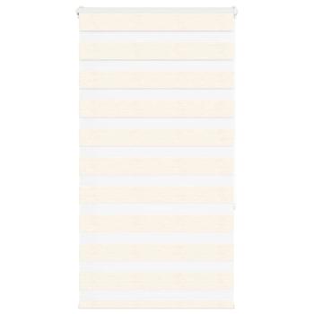ARDEBO.de - Zebrarollo Marmorbeige 90x150 cm Stoffbreite 85,9 cm Polyester