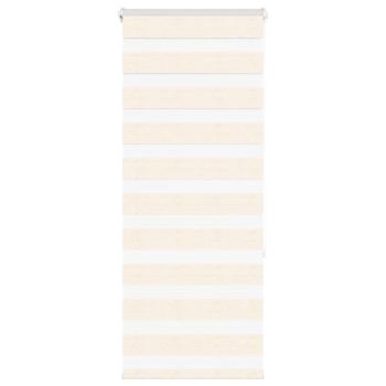 ARDEBO.de - Zebrarollo Marmorbeige 55x150 cm Stoffbreite 50,9 cm Polyester