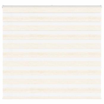 ARDEBO.de - Zebrarollo Marmorbeige 160x150cm Stoffbreite 155,9 cm Polyester