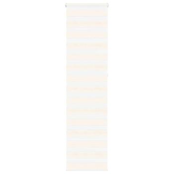 ARDEBO.de - Zebrarollo Marmorbeige 55x230 cm Stoffbreite 50,9 cm Polyester