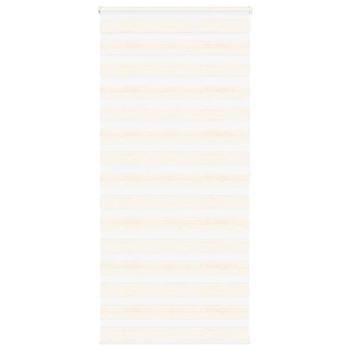 ARDEBO.de - Zebrarollo Marmorbeige 100x200 cm Stoffbreite 95,9 cm Polyester