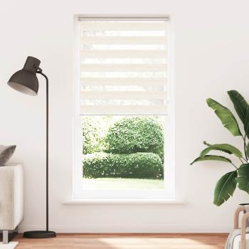 ARDEBO.de - Zebrarollo Marmorbeige 115x200cm Stoffbreite 110,9 cm Polyester