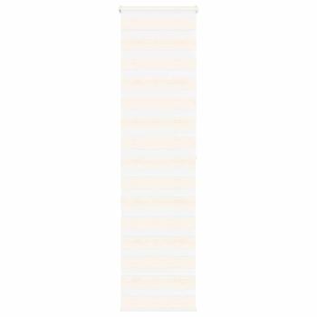 ARDEBO.de - Zebrarollo Marmorbeige 55x200 cm Stoffbreite 50,9 cm Polyester
