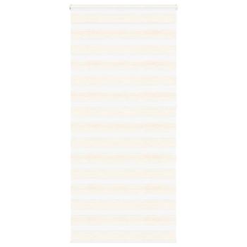 ARDEBO.de - Zebrarollo Marmorbeige 110x230cm Stoffbreite 105,9 cm Polyester