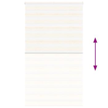 Zebrarollo Marmorbeige 125x200cm Stoffbreite 120,9 cm Polyester