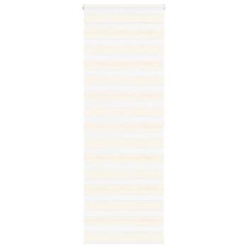 ARDEBO.de - Zebrarollo Marmorbeige 90x200 cm Stoffbreite 85,9 cm Polyester