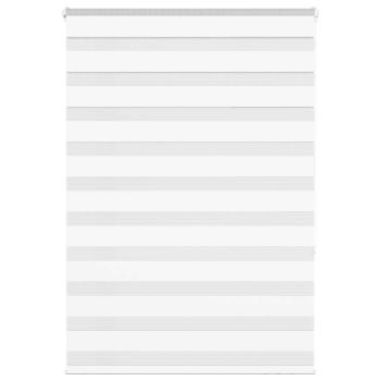 ARDEBO.de - Zebrarollo Weiß 100x150 cm Stoffbreite 95,9 cm Polyester