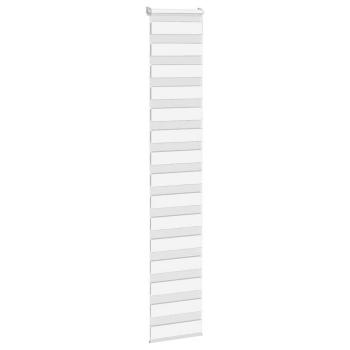 Zebrarollo Weiß 40x200 cm Stoffbreite 35,9 cm Polyester