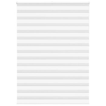 ARDEBO.de - Zebrarollo Weiß 155x230 cm Stoffbreite 150,9 cm Polyester