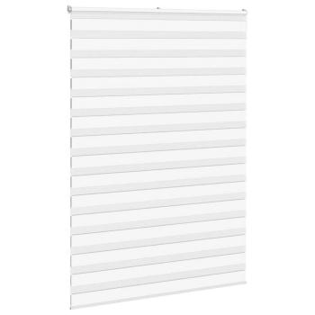 Zebrarollo Weiß 155x230 cm Stoffbreite 150,9 cm Polyester
