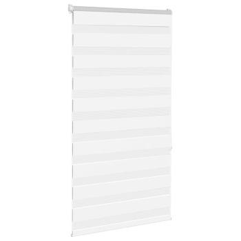 Zebrarollo Weiß 75x150 cm Stoffbreite 70,9 cm Polyester