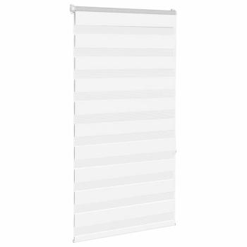 Zebrarollo Weiß 85x150 cm Stoffbreite 80,9 cm Polyester
