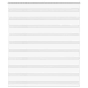 ARDEBO.de - Zebrarollo Weiß 120x150 cm Stoffbreite 115,9 cm Polyester