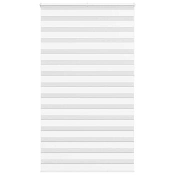ARDEBO.de - Zebrarollo Weiß 135x230 cm Stoffbreite 130,9 cm Polyester