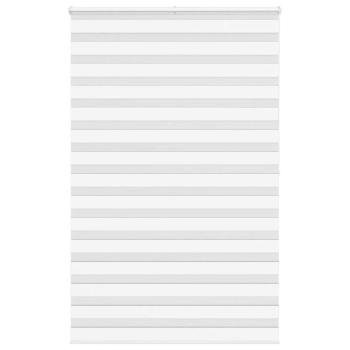 ARDEBO.de - Zebrarollo Weiß 145x200 cm Stoffbreite 140,9 cm Polyester