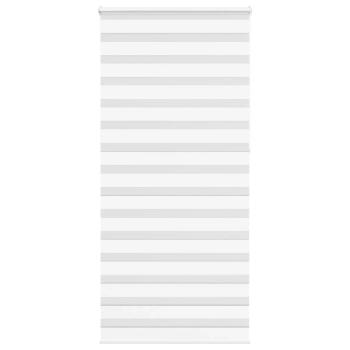 ARDEBO.de - Zebrarollo Weiß 110x230 cm Stoffbreite 105,9 cm Polyester