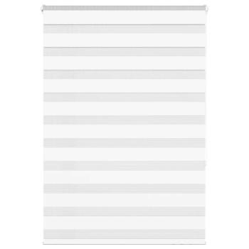 ARDEBO.de - Zebrarollo Weiß 105x150 cm Stoffbreite 100,9 cm Polyester