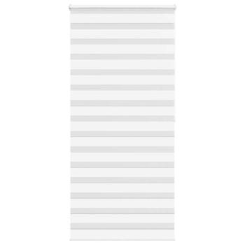 ARDEBO.de - Zebrarollo Weiß 105x200 cm Stoffbreite 100,9 cm Polyester