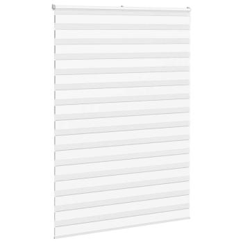 Zebrarollo Weiß 165x200 cm Stoffbreite 160,9 cm Polyester