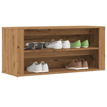 ARDEBO.de - Schuhbank Artisan-Eiche 100x35x45 cm Holzwerkstoff