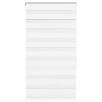 ARDEBO.de - Zebrarollo Weiß 80x150 cm Stoffbreite 75,9 cm Polyester