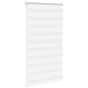 Zebrarollo Weiß 80x150 cm Stoffbreite 75,9 cm Polyester