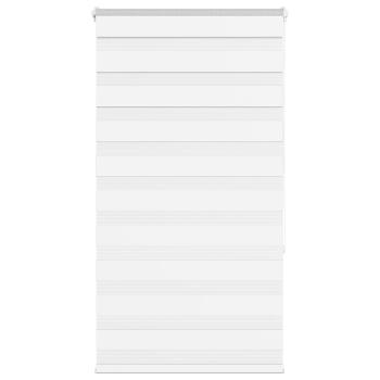 ARDEBO.de - Zebrarollo Weiß 90x150 cm Stoffbreite 85,9 cm Polyester