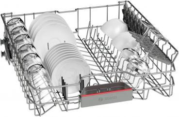Bosch SMI4EVS08E Serie 4 Teilintegrierter Geschirrspüler, 60 cm, 14 Maßgedecke, HomeConnect, gebürsteter Stahl
