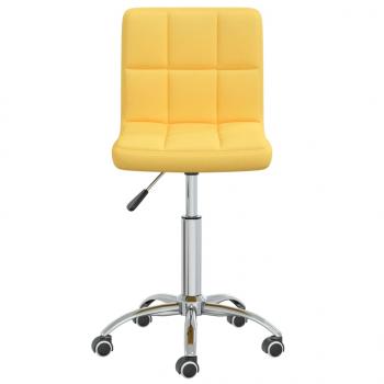 Bürostuhl Drehbar Senfgelb Stoff