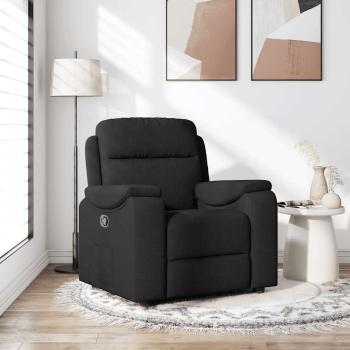 ARDEBO.de - Relaxsessel Schwarz Stoff