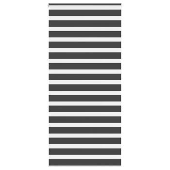 ARDEBO.de - Zebrarollo Schwarz 115x230 cm Stoffbreite 110,9 cm Polyester