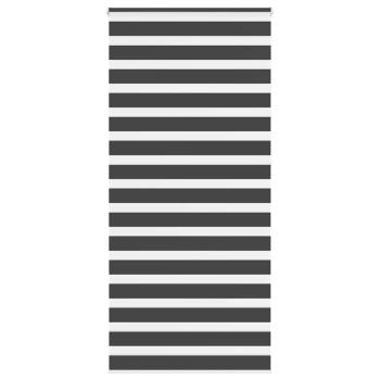 ARDEBO.de - Zebrarollo Schwarz 95x230 cm Stoffbreite 90,9 cm Polyester