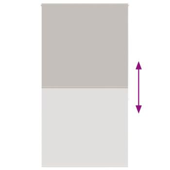 Duschrollo 130x240 cm Stoffbreite 126 cm