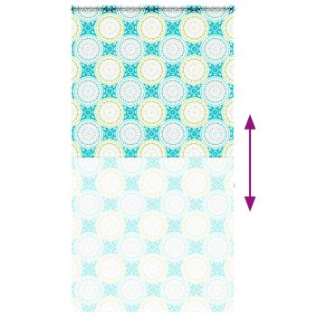 Duschrollo mit Kassette 120x240 cm Stoffbreite 116 cm