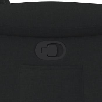 Relaxsessel Schwarz Stoff