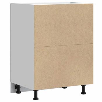 Spülenunterschrank Lucca Grau Sonoma Holzwerkstoff