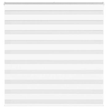 ARDEBO.de - Zebrarollo Weiß 145x100 cm Stoffbreite 140,9 cm Polyester