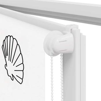 Duschrollo 150x240 cm Stoffbreite 146 cm