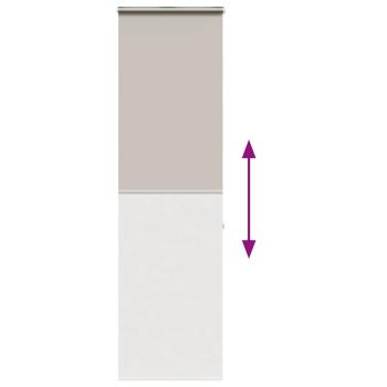 Duschrollo mit Kassette 70x240 cm Stoffbreite 66 cm