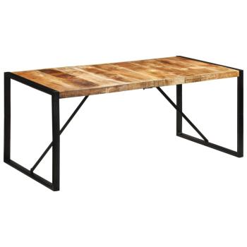 ARDEBO.de - Esstisch 175x90x76 cm Raues Massivholz Mango