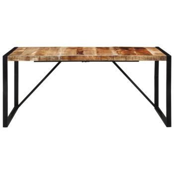 Esstisch 175x90x76 cm Raues Massivholz Mango