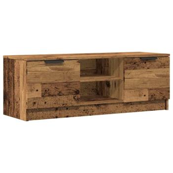 ARDEBO.de - TV-Schrank Altholz-Optik 102x35x36,5 cm Holzwerkstoff