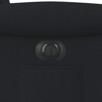 Relaxsessel Elektrisch Schwarz Stoff