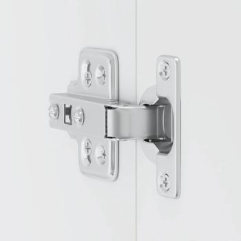 Küchen-Hängeschrank Lucca Weiß Holzwerkstoff