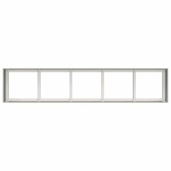 ARDEBO.de - Pflanzkübel 200x40x40 cm Edelstahl