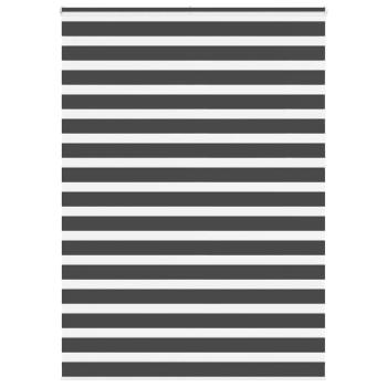 ARDEBO.de - Zebrarollo Schwarz 165x230 cm Stoffbreite 160,9 cm Polyester