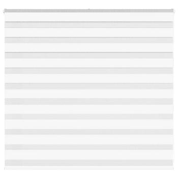 ARDEBO.de - Zebrarollo Weiß 165x100 cm Stoffbreite 160,9 cm Polyester